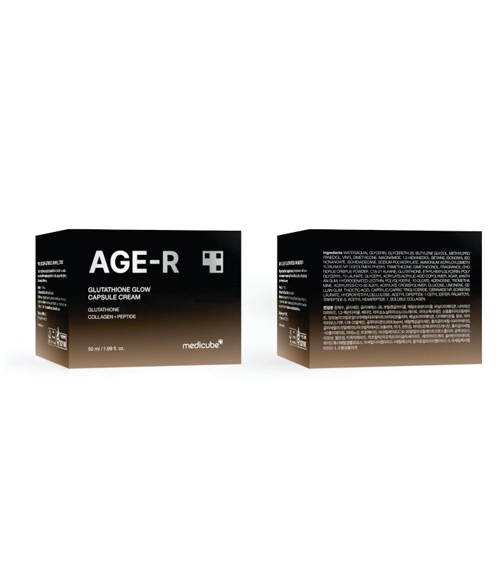 Medicube AGE-R Glutathione Glow Capsule Cream Korean skincare 1.69 fl oz (50 ml)