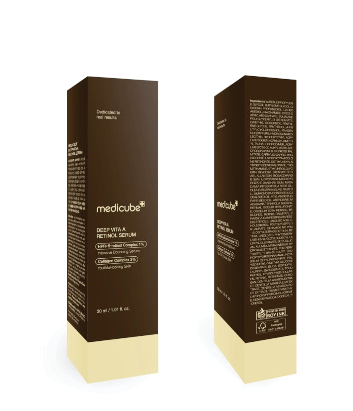 Medicube, Deep Vita A Retinol Serum, Korean skincare 1.01 fl oz (30 ml)