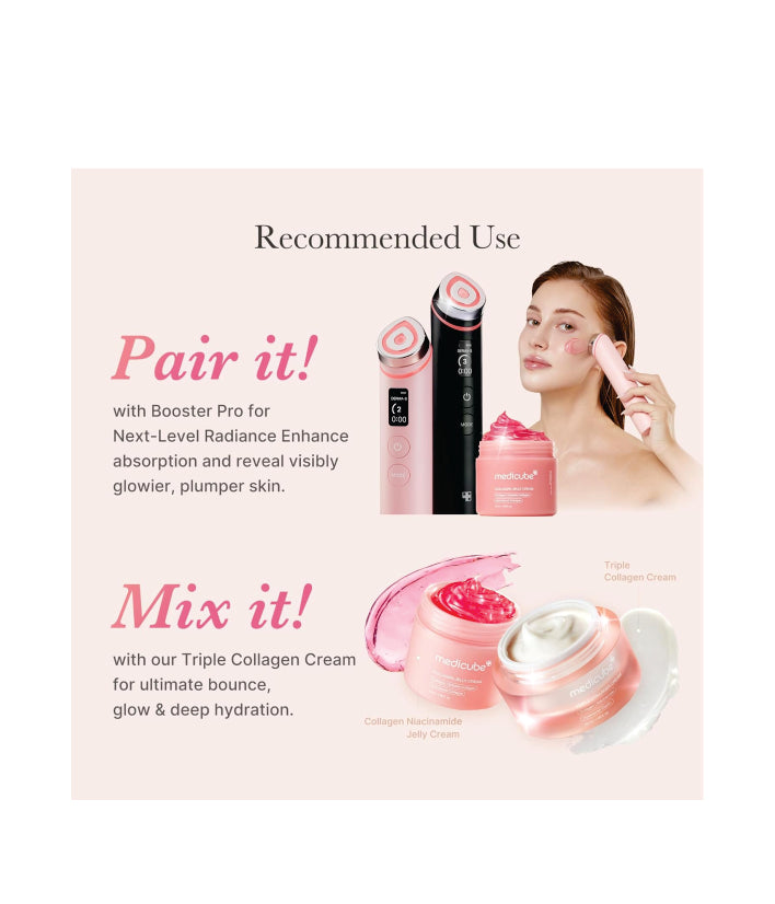 Medicube, Collagen Niacinamide Jelly Cream , Korean skincare (3.71 fl.oz.)