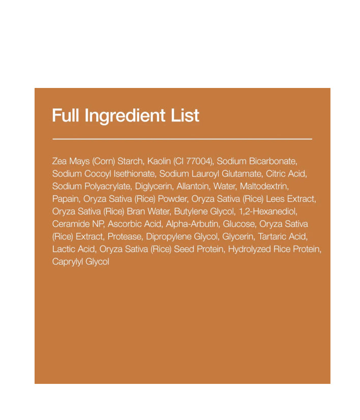 Anua Rice Enzyme Brightening Cleansing Powder Korean Skincare 40g / 1.41 fl. oz.