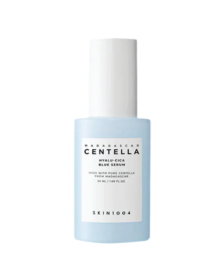Skin1004 Hyalu-Cica Blue Serum All-in-one Centella Lightweight Hydrating Serum Korean Skincare  50ml / 1.69 fl. oz.