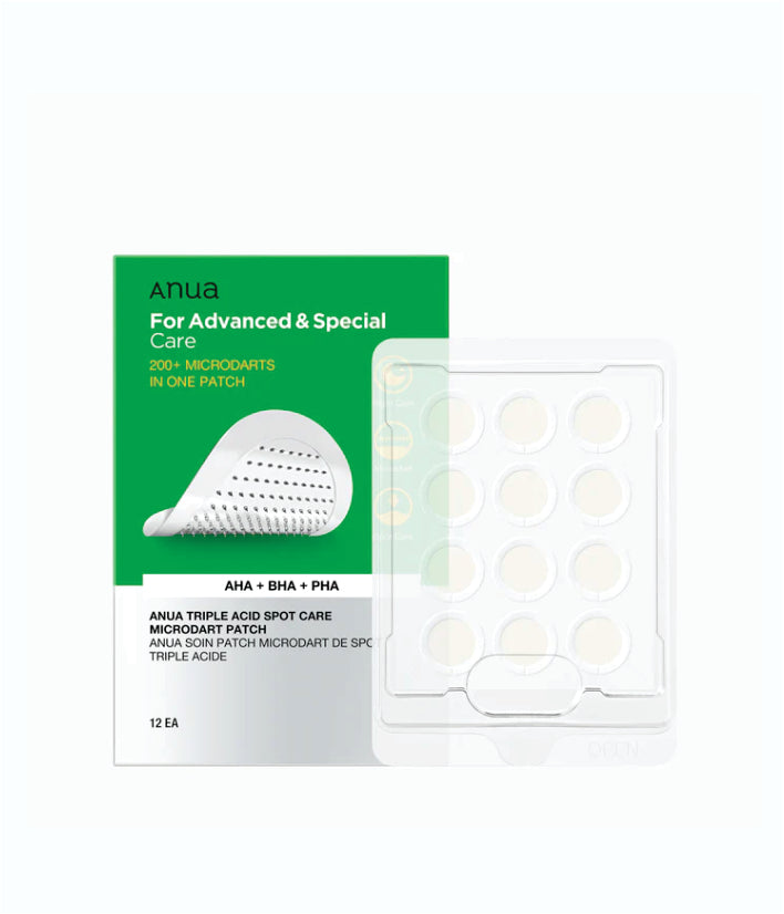 Anua Triple Acid Spot Care Microdart Patch Korean Skincare 12EA