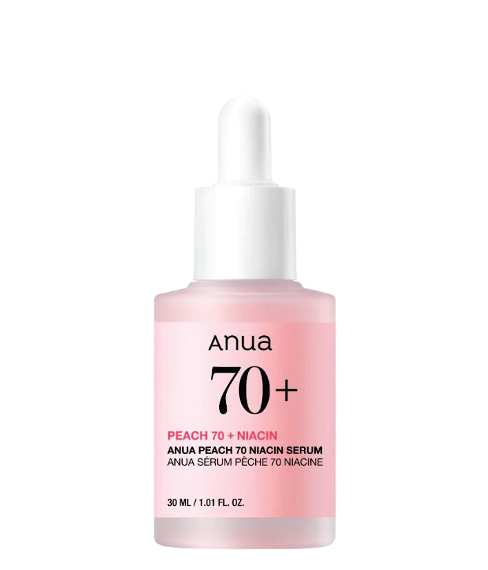 Anua Peach 70% Niacinamide Serum Korean Skincare 30ml / 1.01 fl. oz.