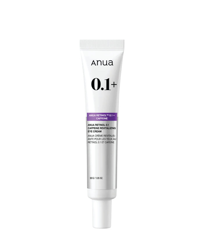 Anua Retinol 0.1 Caffeine Revitalizing Eye Cream Korean Skincare 30g / 1.05 fl. oz.