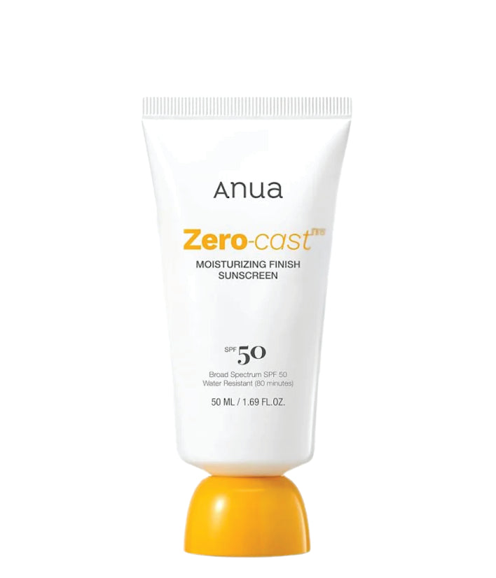 Anua Zero-cast Moisturizing Finish Sunscreen Korean Skincare 50ml / 1.69 fl.oz.