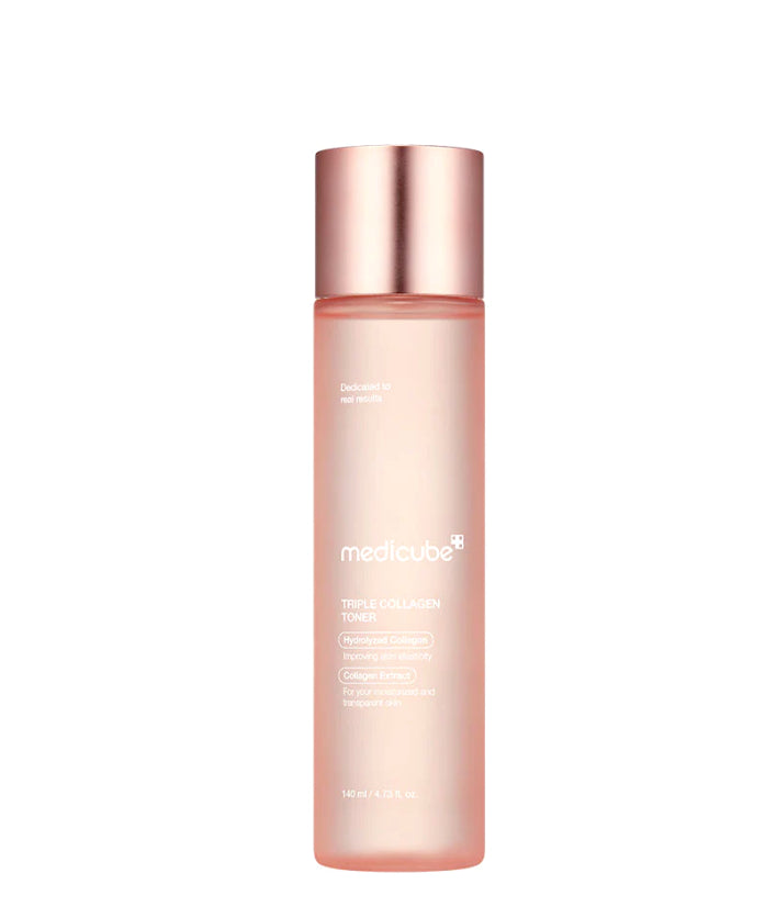 Medicube Triple Collagen Toner Korean skincare 140ml / 4.73 fl. oz.