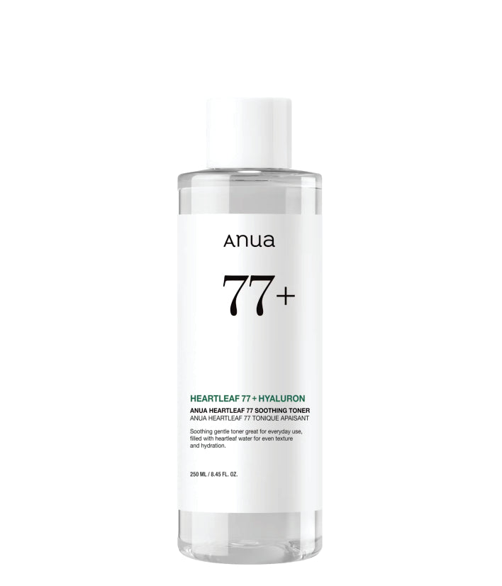 Anua Heartleaf 77 Soothing Toner Korean Skincare 250ml / 8.45 fl. oz.