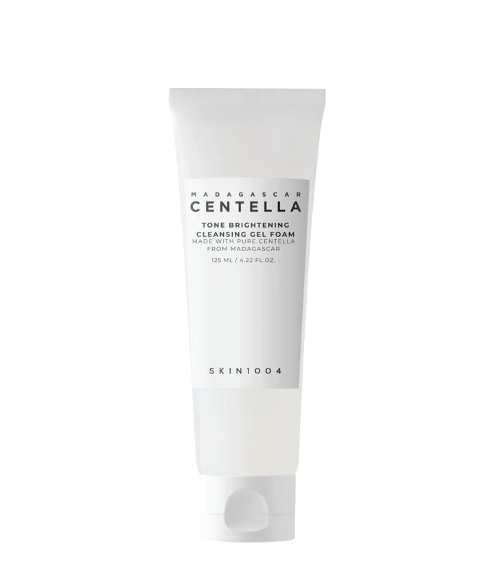 Skin1004  Centella Tone Brightening Cleansing Gel Foam Moisturizing Gel Cleansing Foam 125ml 4.22