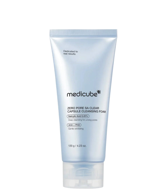 Medicube Zero Pore Capsule Cleansing Foam Korean skincare 120g / 4.23 oz.
