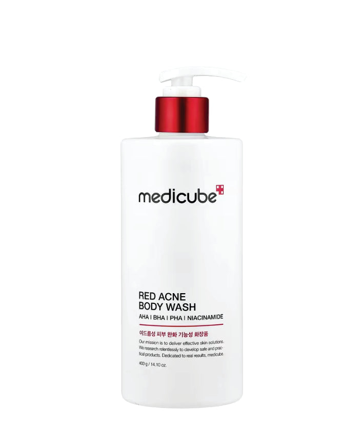 Medicube Red Acne Body Wash Korean skincare 400g / 14.10 oz.