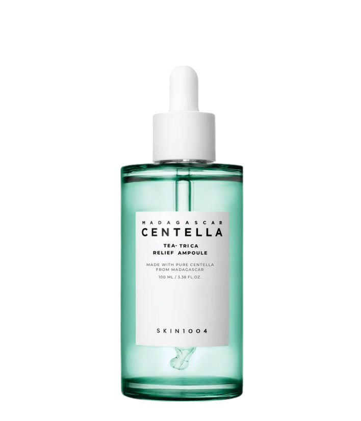 Skin1004 Centella  Tea-Trica Relief Ampoule Acne Skin Relief Ampoule Korean Skincare 100ml / 3.59 fl. oz