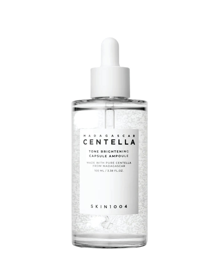 Skin1004 Centella Tone Brightening Capsule Ampoule Gentle Dark spot Correcting Ampoule Korean Skincare 100ml / 3.38 fl. oz.