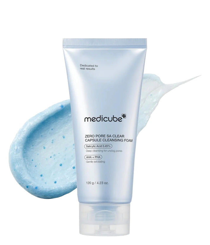 Medicube Zero Pore Capsule Cleansing Foam Korean skincare 120g / 4.23 oz.