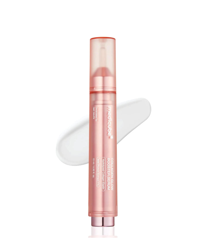 Medicube Collagen Glow Booster Milk Serum Korean Skincare 15ml 0.50 fl. oz.