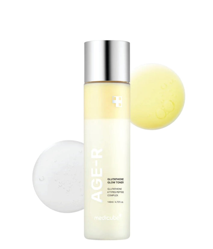 Medicube AGE-R Glutathione Glow Toner Korean Skincare  140ml / 4.73 fl. oz.