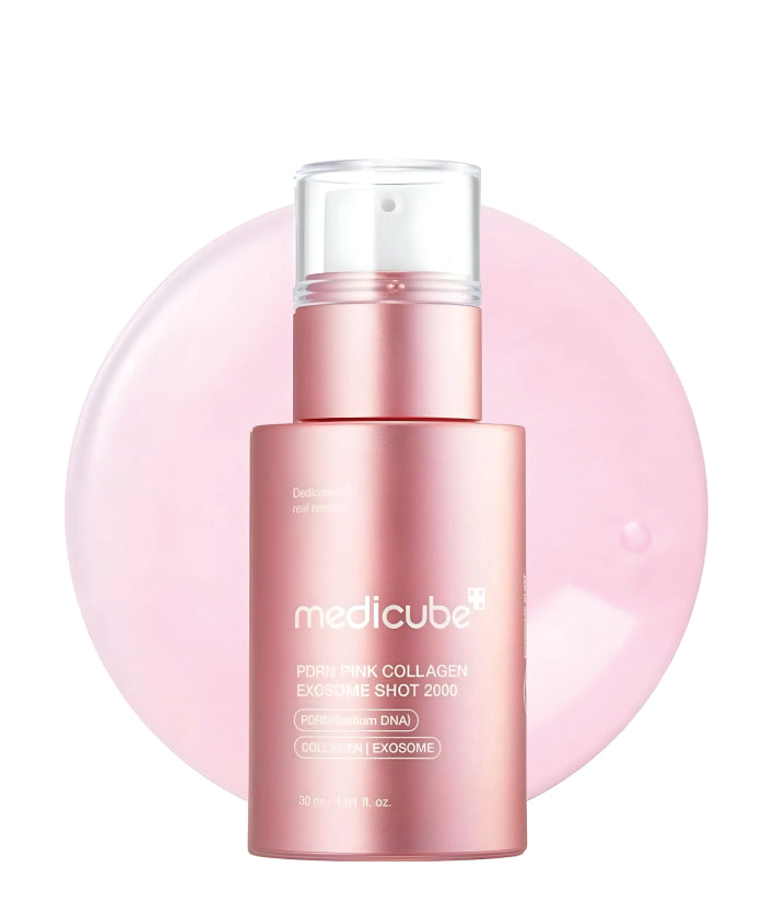 Medicube PDRN Pink Collagen Exosome Shot 2000 Korean Skincare 30ml / 1.01 fl. oz.