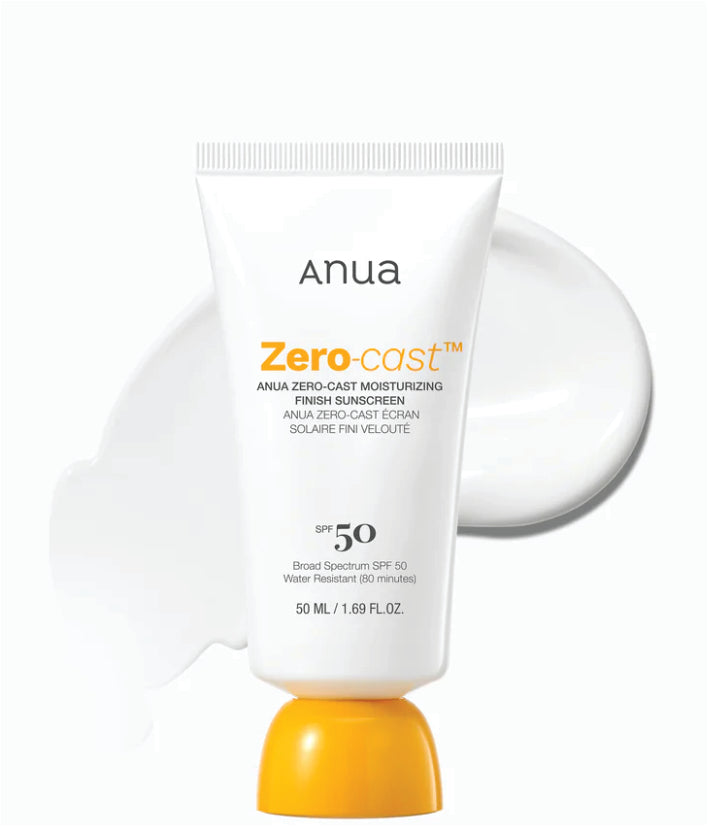 Anua Zero-cast Moisturizing Finish Sunscreen Korean Skincare 50ml / 1.69 fl.oz.