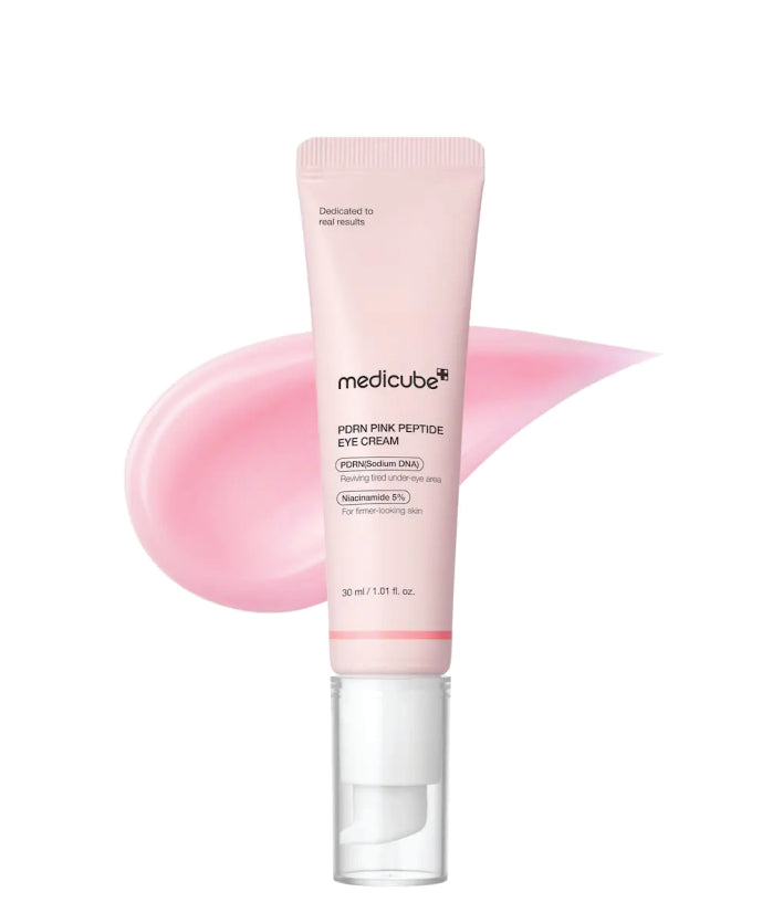 Medicube PDRN Pink Peptide Eye Cream Korean Skincare 30ml / 1.01 fl. oz.