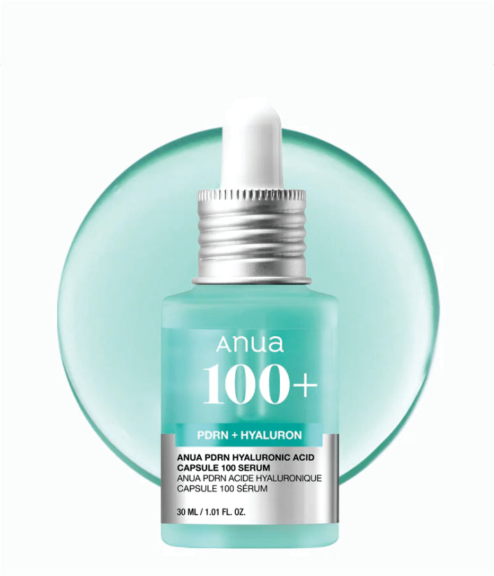 Anua PDRN Hyaluronic Acid Capsule 100 Serum Korean Skincare 30ml / 1.01 fl. oz.