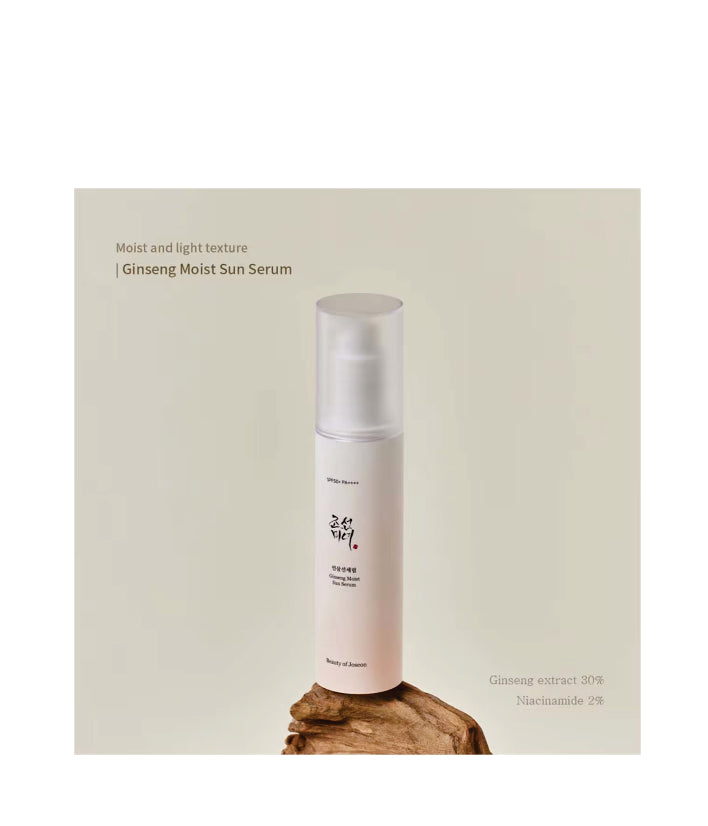 Beauty Of Joseon Serums Ginseng Moist Sun Serum PA++++ SPF50+Korean Skincare 50ml