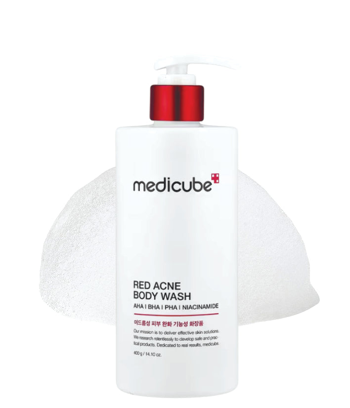 Medicube Red Acne Body Wash Korean skincare 400g / 14.10 oz.