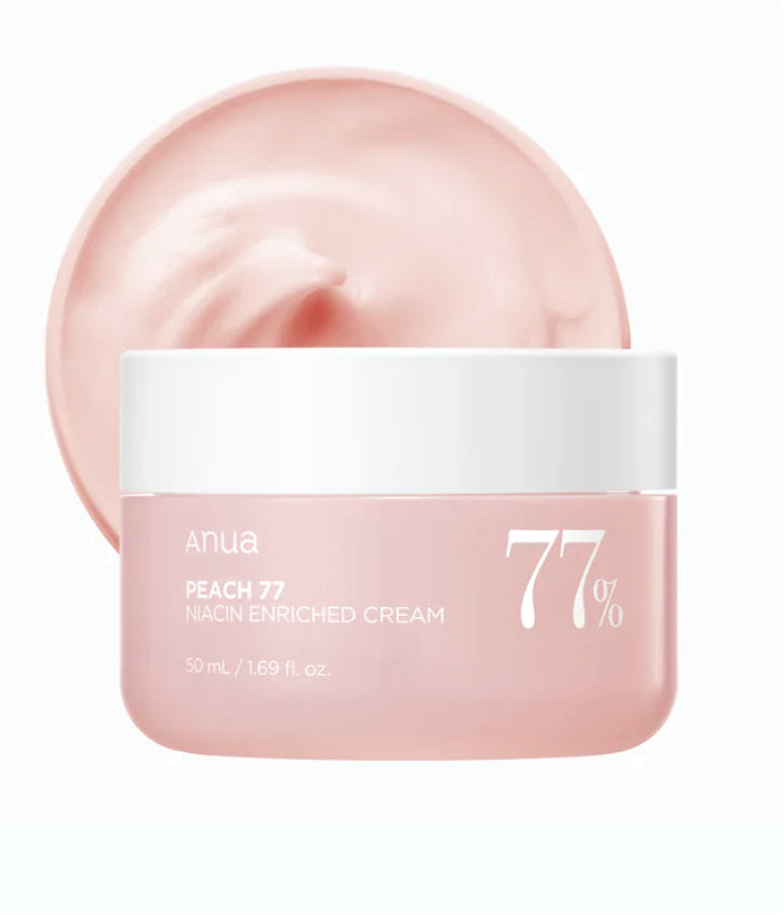 Anua Peach 77 Niacin Enriched Cream Korean Skincare 50ml / 1.69 fl. oz.