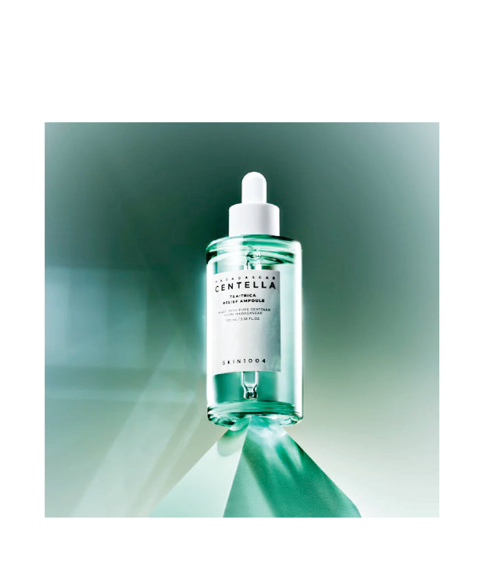 Skin1004 Centella  Tea-Trica Relief Ampoule Acne Skin Relief Ampoule Korean Skincare 100ml / 3.59 fl. oz