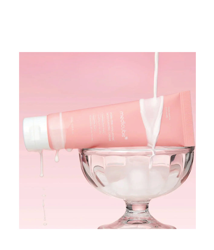 Medicube PDRN Pink Hyaluronic Moisturizing Cream Korean Skincare 50ml / 1.69 fl. oz.