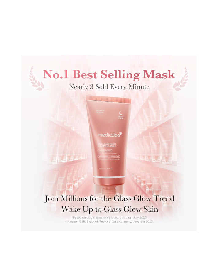 Medicube Collagen Night Wrapping Mask Korean skincare 75 ml / 2.53 fl. oz.