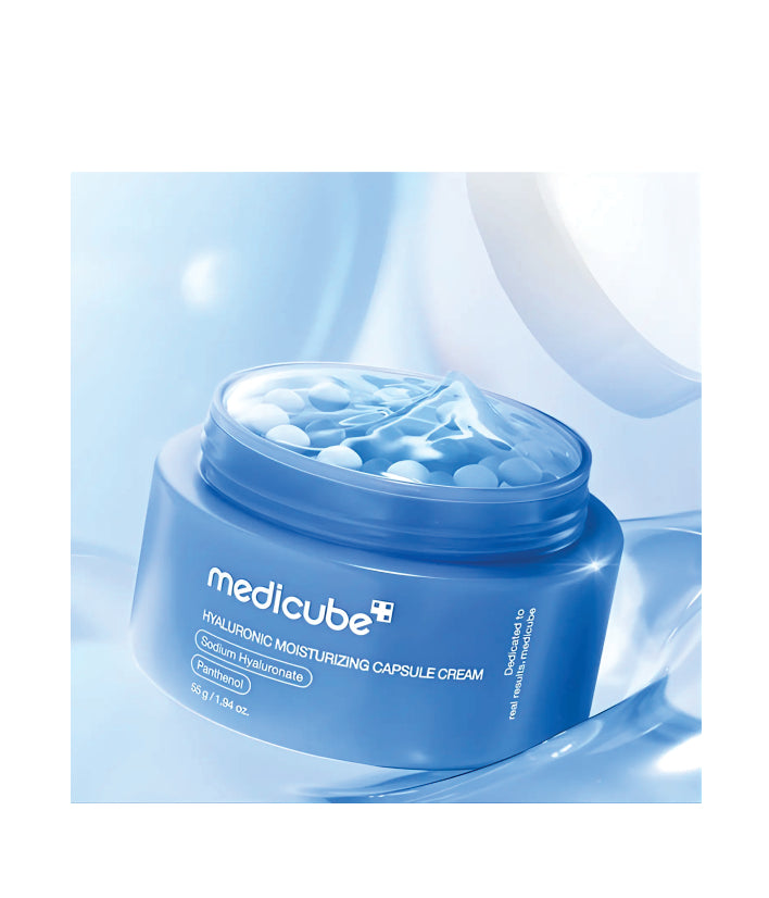 Medicube Hyaluronic Acid Capsule Cream Korean skincare 55g / 1.94 oz.
