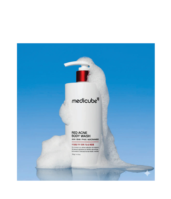 Medicube Red Acne Body Wash Korean skincare 400g / 14.10 oz.