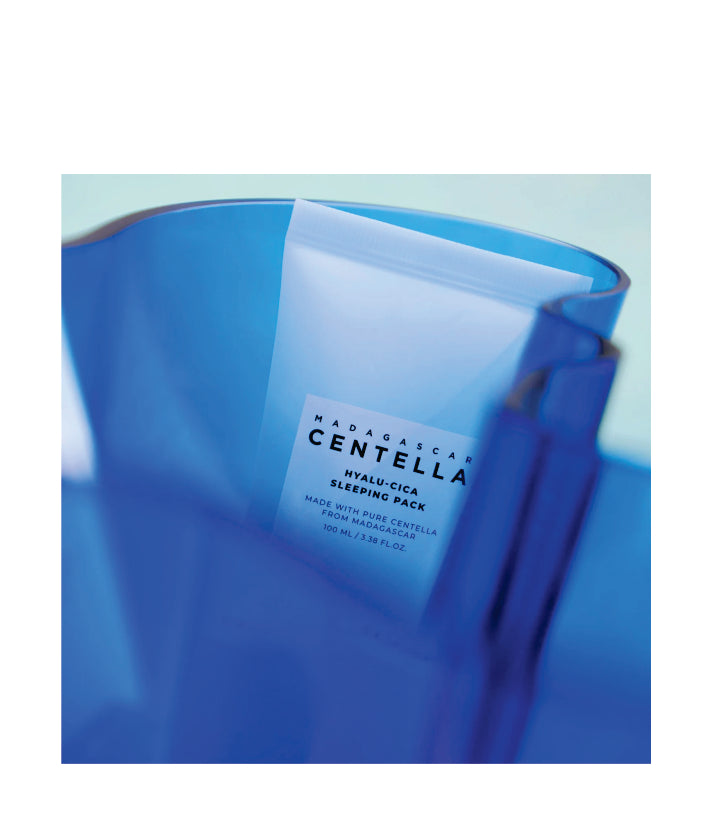 Skin1004 Hyalu-Cica Sleeping Pack Centella  Hydrating Overnight Sleeping Mask Korean Skincare 100ml / 3.38 fl. oz.