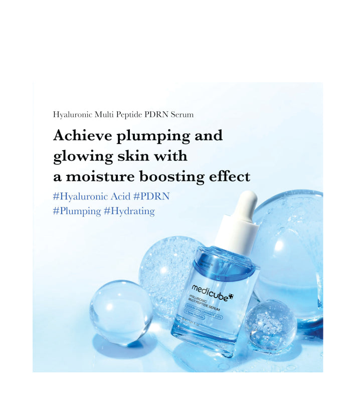 Medicube Hyaluronic Multi Peptide PDRN Serum Korean skincare 30ml / 1.01 fl. oz.