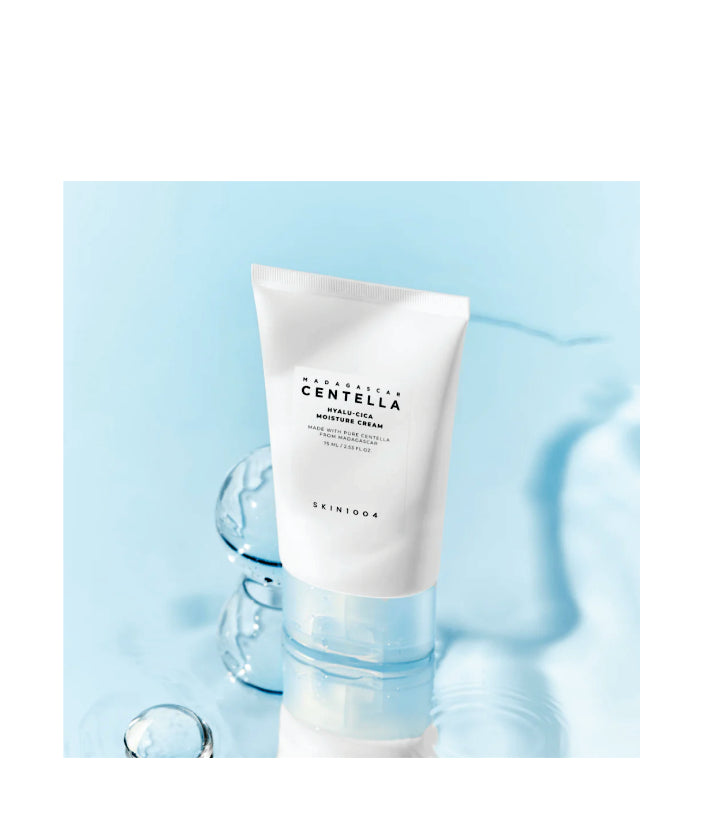 Skin1004 Centella Hyalu-Cica Moisture Cream Lightweight Deep moisturizing cream Korean Skincare 75ml