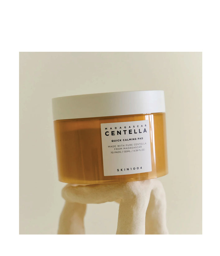 Skin1004 Centella Quick Calming Pad Instant Soothing Essence Toner Pad Korean Skincare 70 Pads 120ml / 4.39 fl. oz.