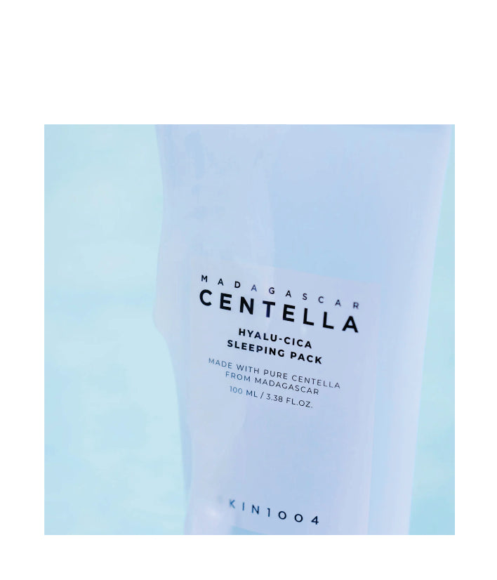 Skin1004 Hyalu-Cica Sleeping Pack Centella  Hydrating Overnight Sleeping Mask Korean Skincare 100ml / 3.38 fl. oz.