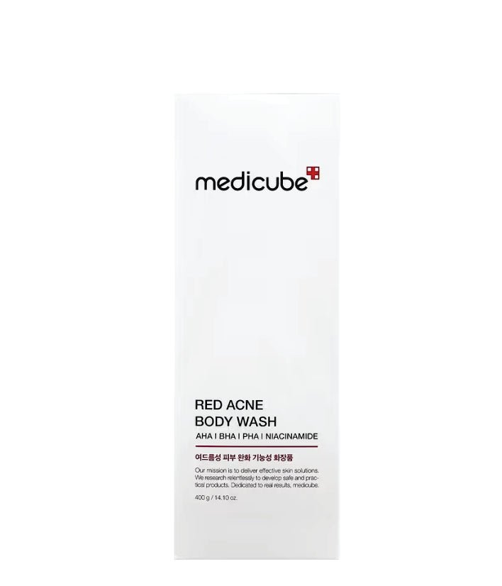 Medicube Red Acne Body Wash Korean skincare 400g / 14.10 oz.