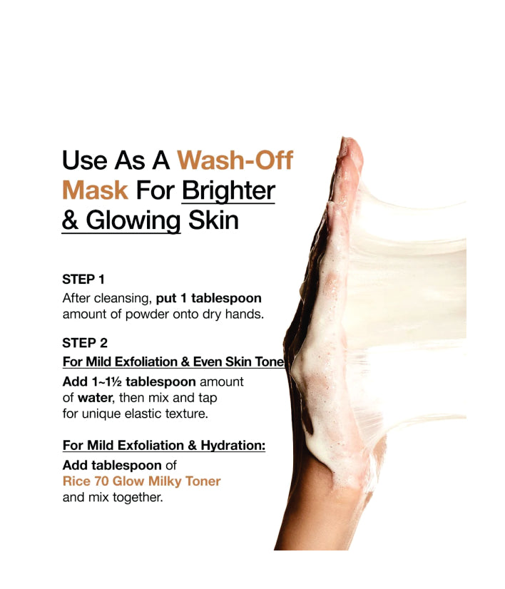 Anua Rice Enzyme Brightening Cleansing Powder Korean Skincare 40g / 1.41 fl. oz.