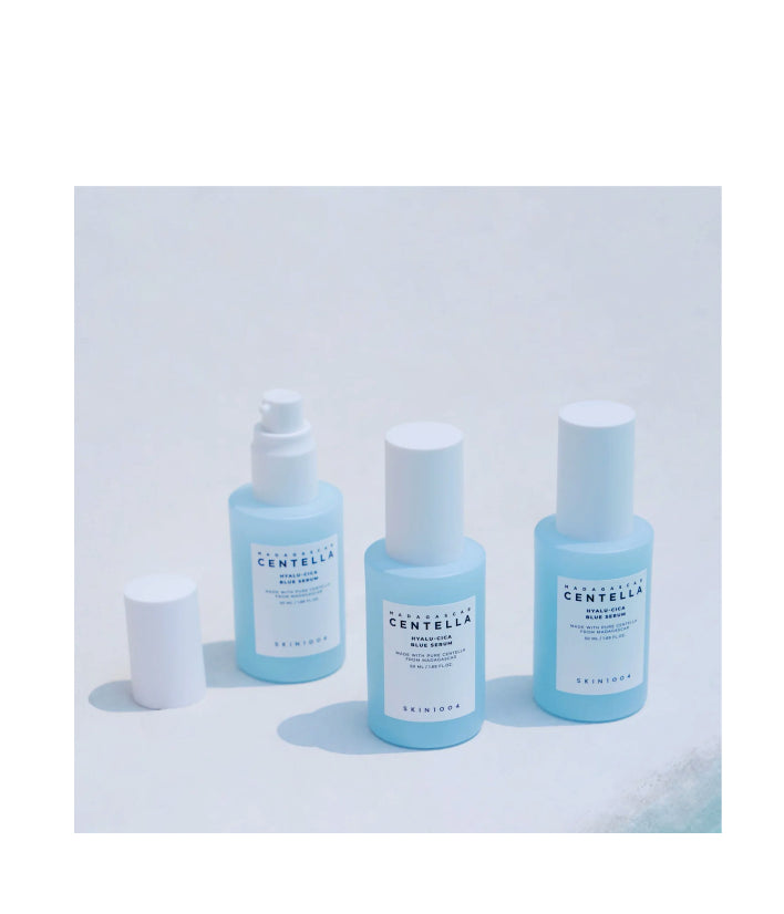 Skin1004 Hyalu-Cica Blue Serum All-in-one Centella Lightweight Hydrating Serum Korean Skincare  50ml / 1.69 fl. oz.