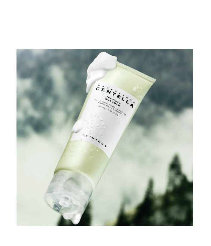 Skin1004 Centella Tea-Trica BHA Foam Acne Deep Cleansing Foam Korean Skincare 125ml / 4.22 fl. oz.