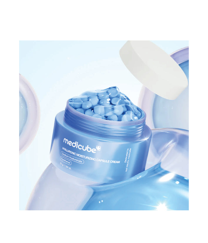Medicube Hyaluronic Acid Capsule Cream Korean skincare 55g / 1.94 oz.