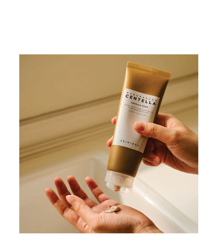 Skin1004 Centella Ampoule Foam Low pH & Daily Foam Cleanser Korean Skincare 125 ml / 4.22 fl. oz.