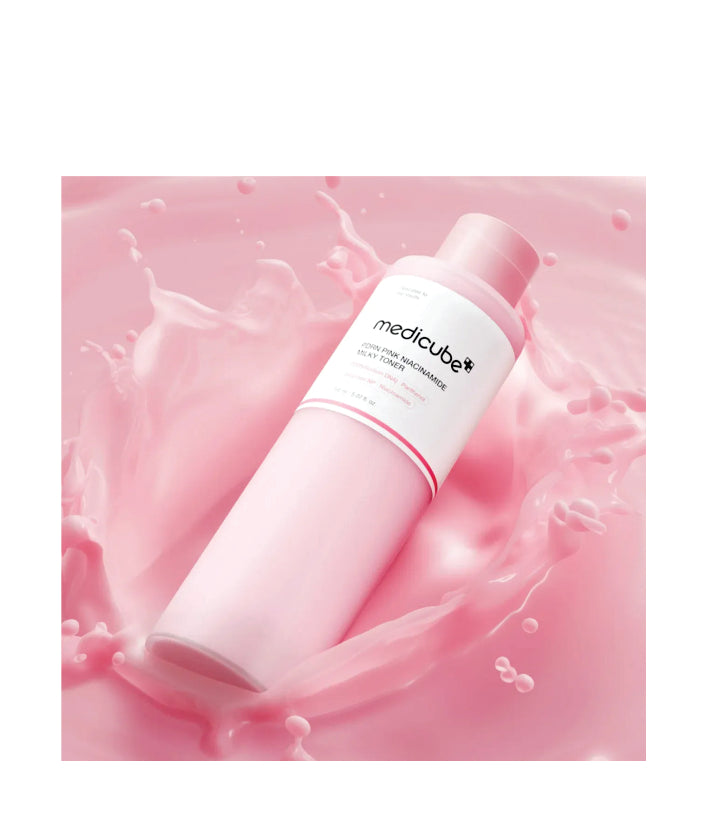 Medicube PDRN Pink Niacinamide Milky Toner Korean Skincare 150ml /  5.07 fl. oz.