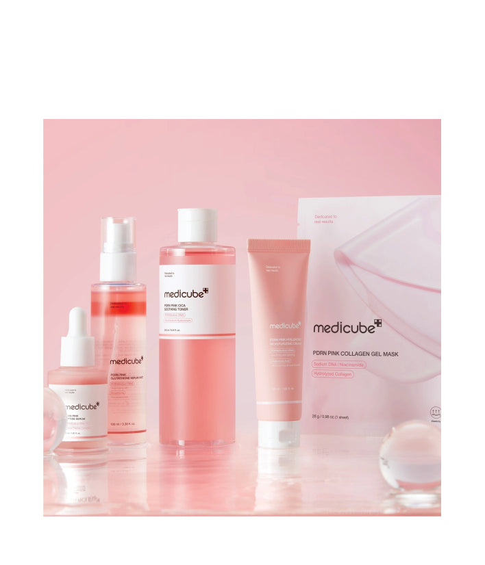 Medicube PDRN Pink Cica Shooting Toner  Peptide Toner Korean Skincare 250ml / 8.45 fl. oz.