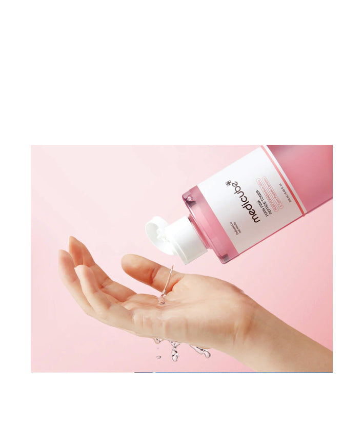 Medicube PDRN Pink Cica Shooting Toner  Peptide Toner Korean Skincare 250ml / 8.45 fl. oz.