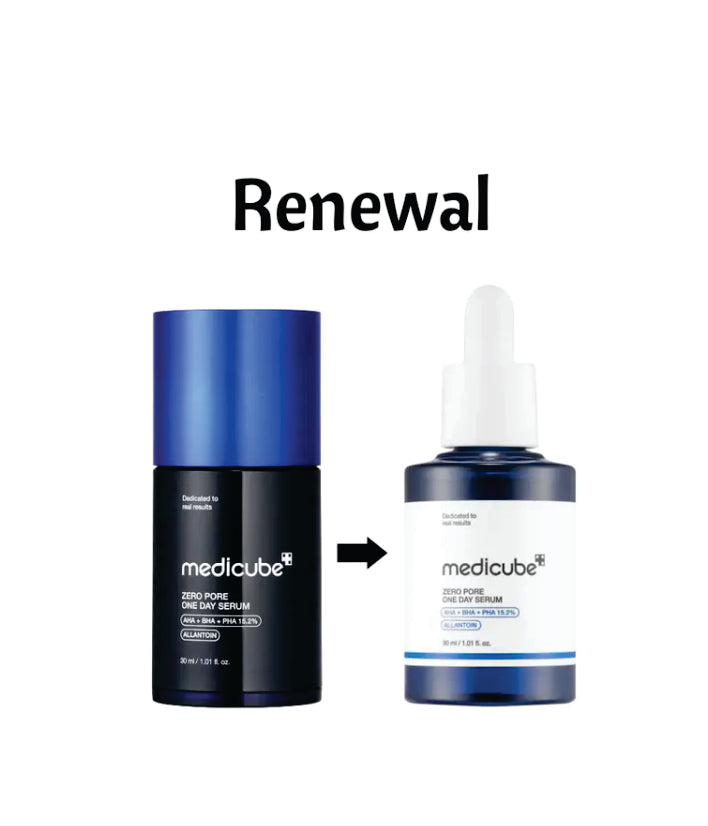 Medicube Zero Pore One Day Serum Korean skincare 30ml / 1.01 fl. oz.