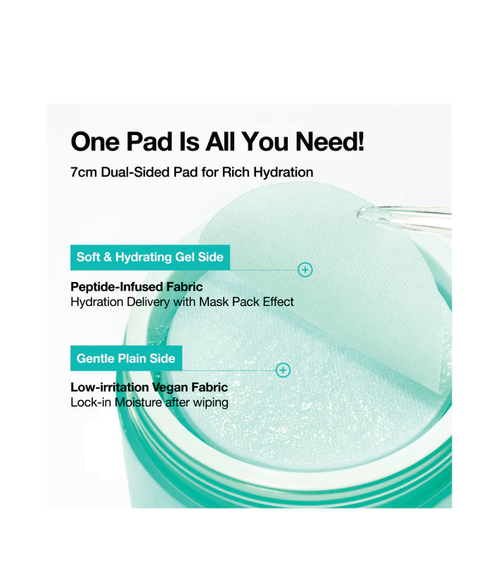 Anua PDRN 100 Hyaluronic Acid Glow Pad Korean Skincare 180ml / 6.08 fl. oz.