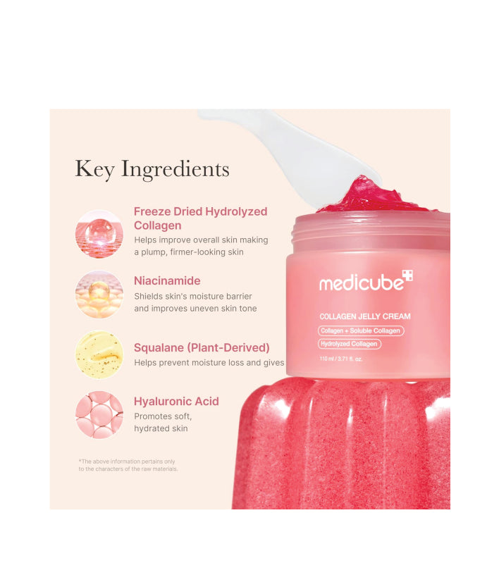 Medicube, Collagen Niacinamide Jelly Cream , Korean skincare (3.71 fl.oz.)