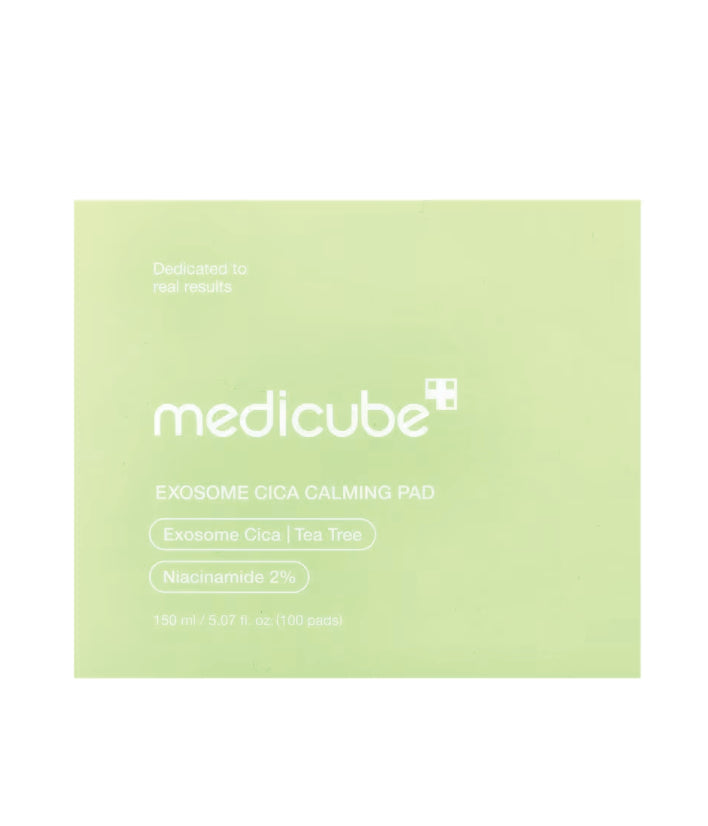 Medicube, Exosome Cica Calming Toner  Pad, 100 Pads, Korean skincare 5.07 fl oz (150 ml)