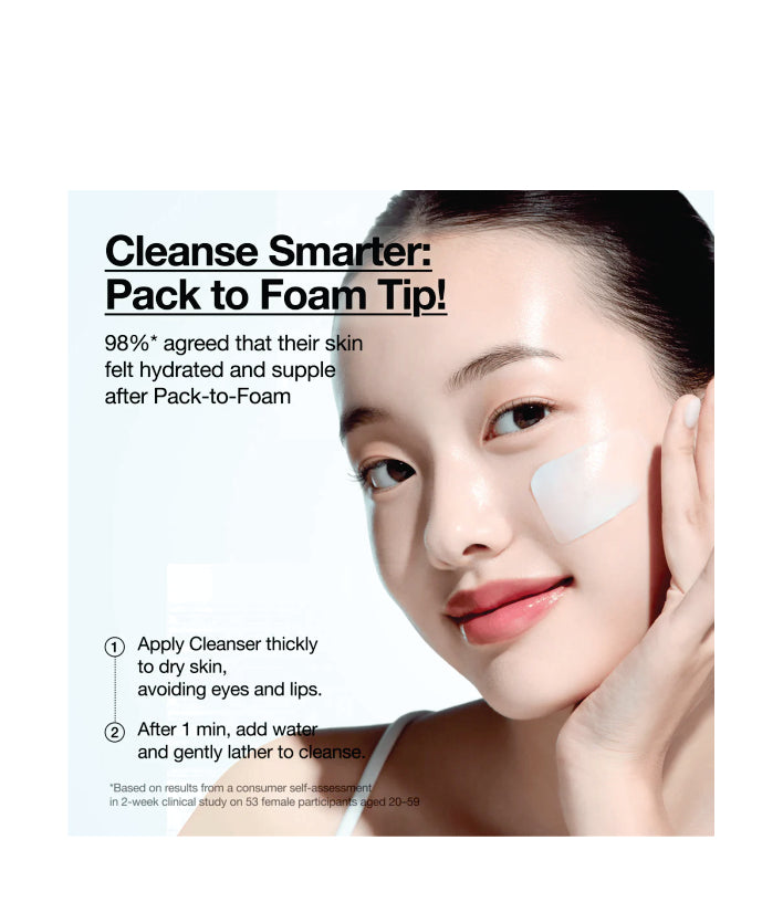 Anua PDRN Hyaluronic Acid Moisturizing Cleansing Foam Korean Skin Care 150ml / 5.07 fl. oz.